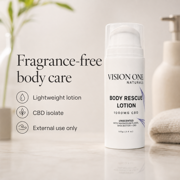 Body Rescue CBD + Magnesium Lotion — 1000mg