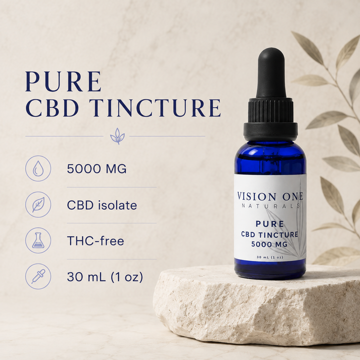 Pure CBD Isolate Tincture — 5000mg