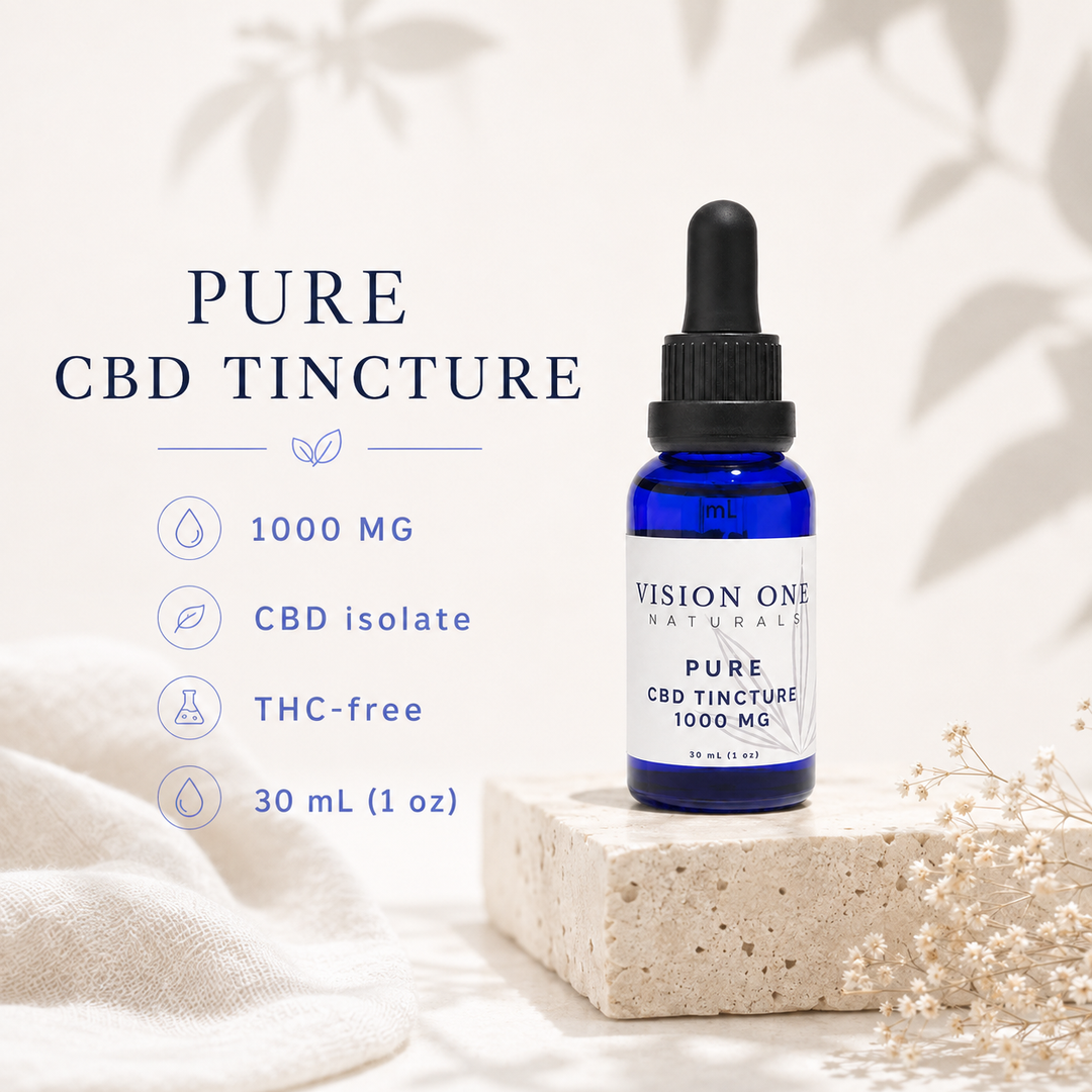 Pure CBD Isolate Tincture — 1000mg